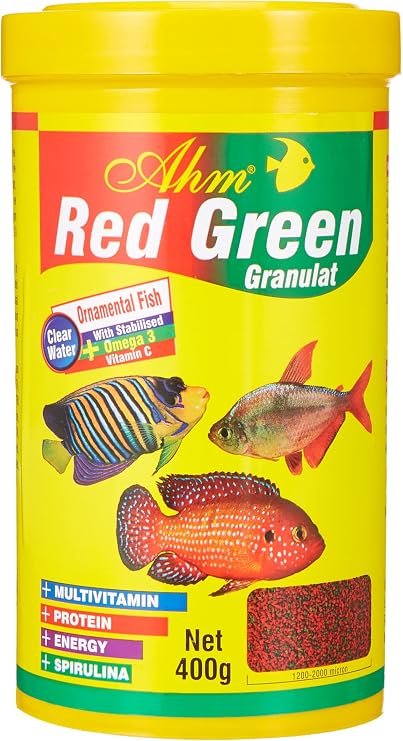 Ahm Red Green Granulate 1000 Ml Fish Food
