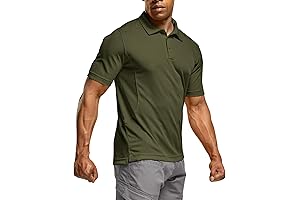 CQR Men's Tactical Polo Shirt: Ultimate Performance for Outdoor Adventures