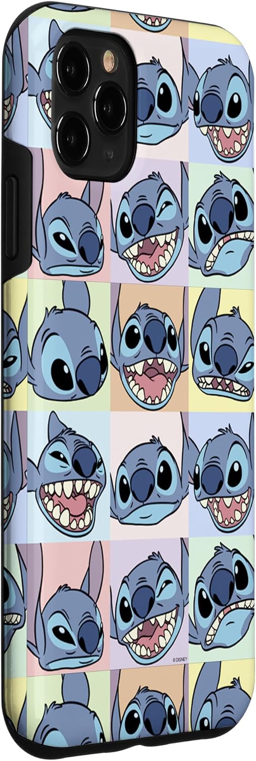Disney Lilo & Stitch Many Faces of Stitch Pop Art Case for iPhone 11 Pro Max