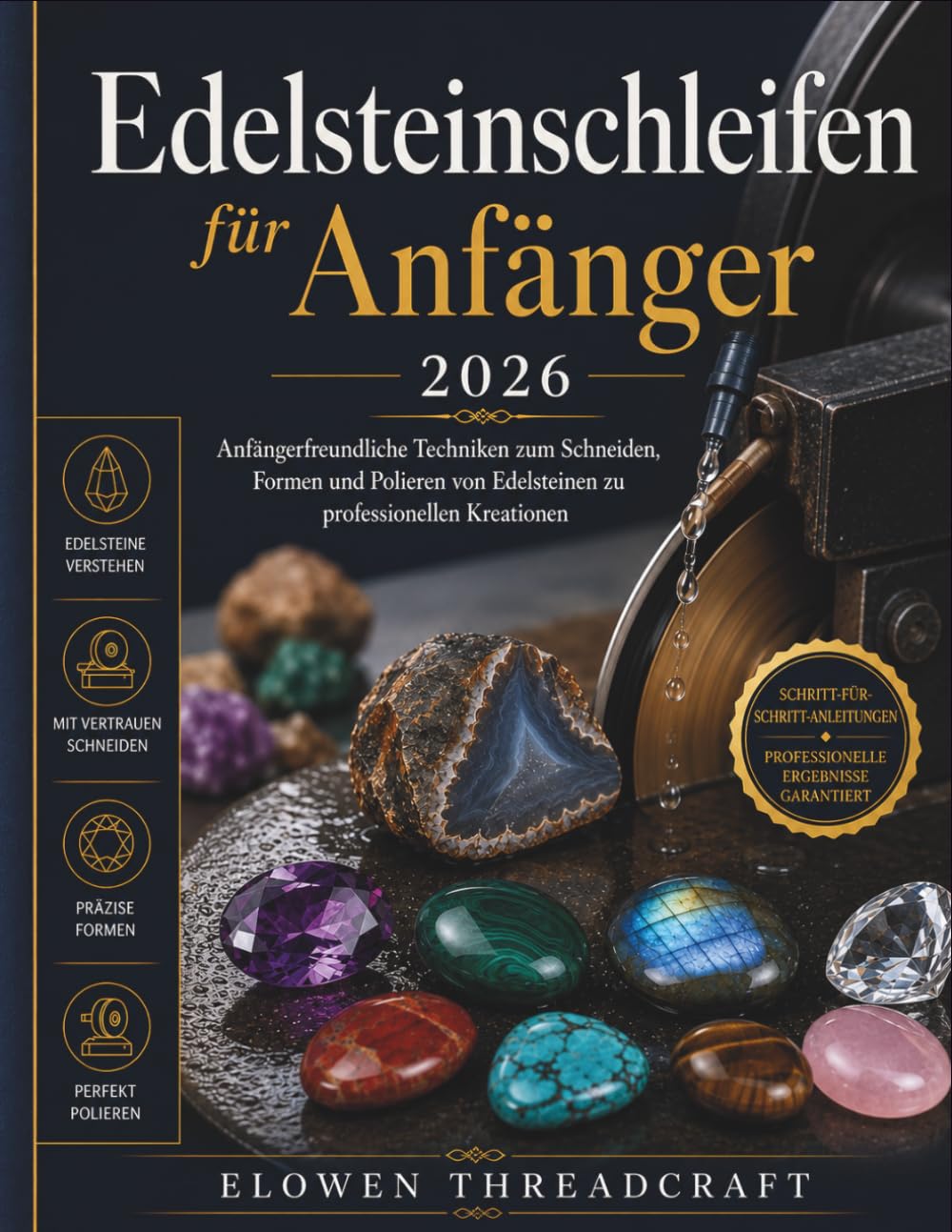 Edelsteinschleifen für Anfänger 2026: Anfängerfreundliche Techniken zum Schneiden, Formen und Polieren von Edelsteinen zu professionellen Kreationen