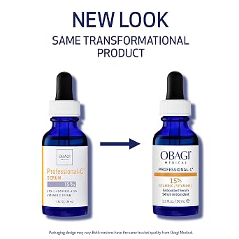 Obagi Medical Professional-C Vitamin C Serum Helps Brighten Skin Tone and Minimize the Appearance of Fine Lines & Wrinkles Safe for Sensitive Skin