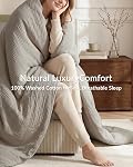 SE SOFTEXLY Muslin Couvercle de coudée Taille du roi, 100% Ensemble de housses de couettes en coton lavé, Ultra Soft Comforter Cover Lin Comme, 3 Pièces Minimalist Couverture de couettes Gauze avec 2 Étuis d'oreillers, 90"x104", farine d'avoine