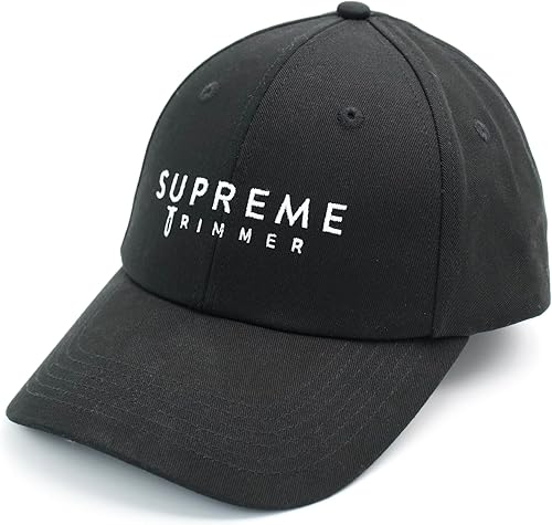 Miniatura 2 de Supreme Trimmer Sombrero - Sombrero negro, gorra blanca con logotipo de golfbéisbol, Negro -