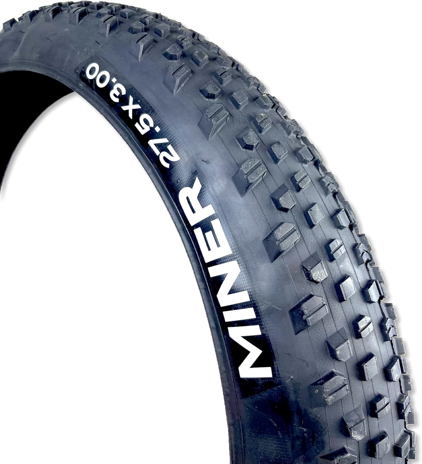 Duro Miner 27.5x3.0 Mountain Bike Tire, Folding Bead - Great Traction, Fast Rolling