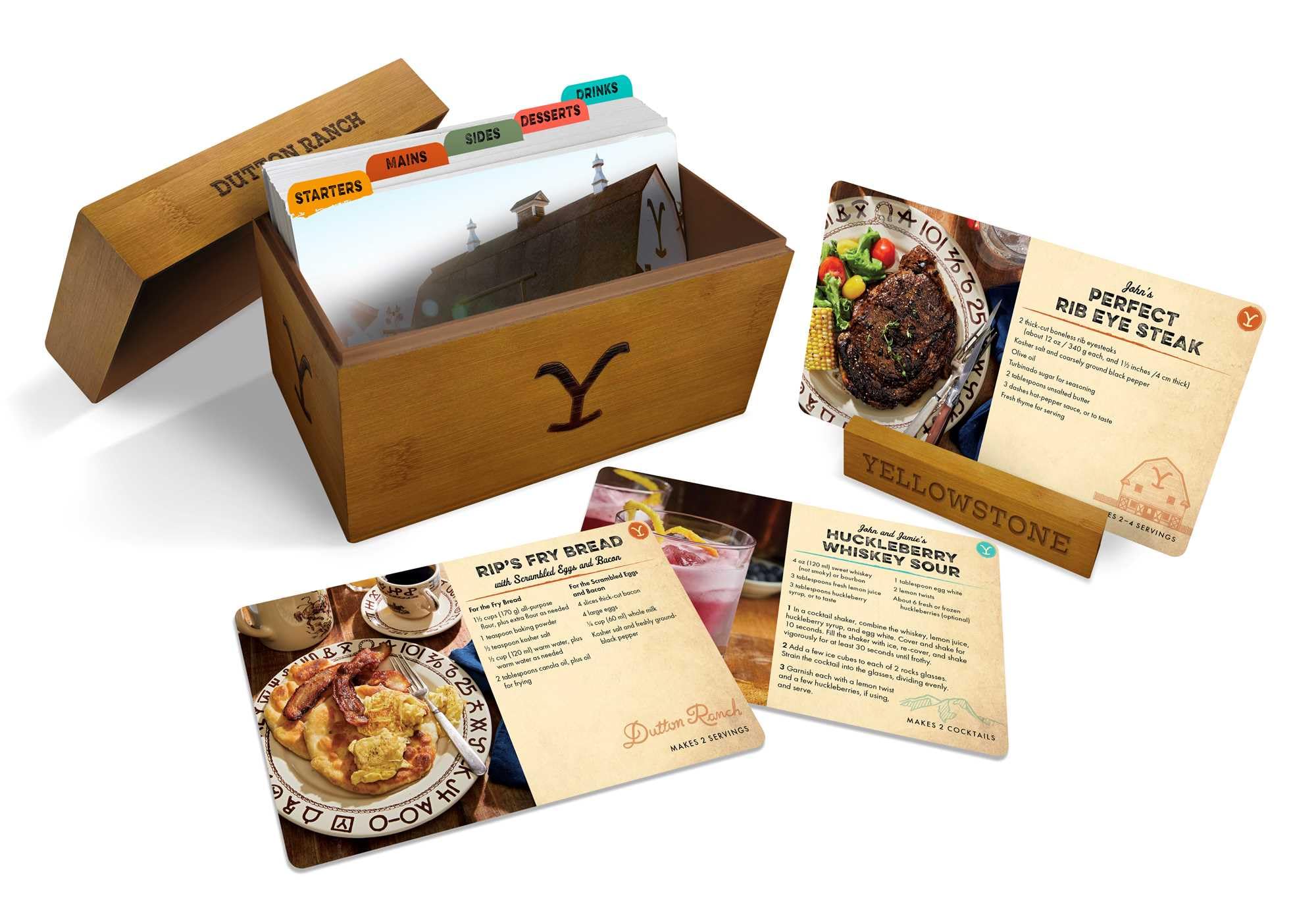 Yellowstone: The Official Dutton Ranch Recipe Cards