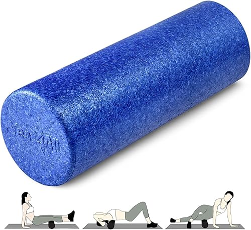 Miniatura 16 de Yes4All High-Density EPP Round Back Roller Foam, Exercise Foam Roller for Yoga, Pilates & Stretching - 12, 18, 24, 36 inch Púrpura,B. negro,azul,