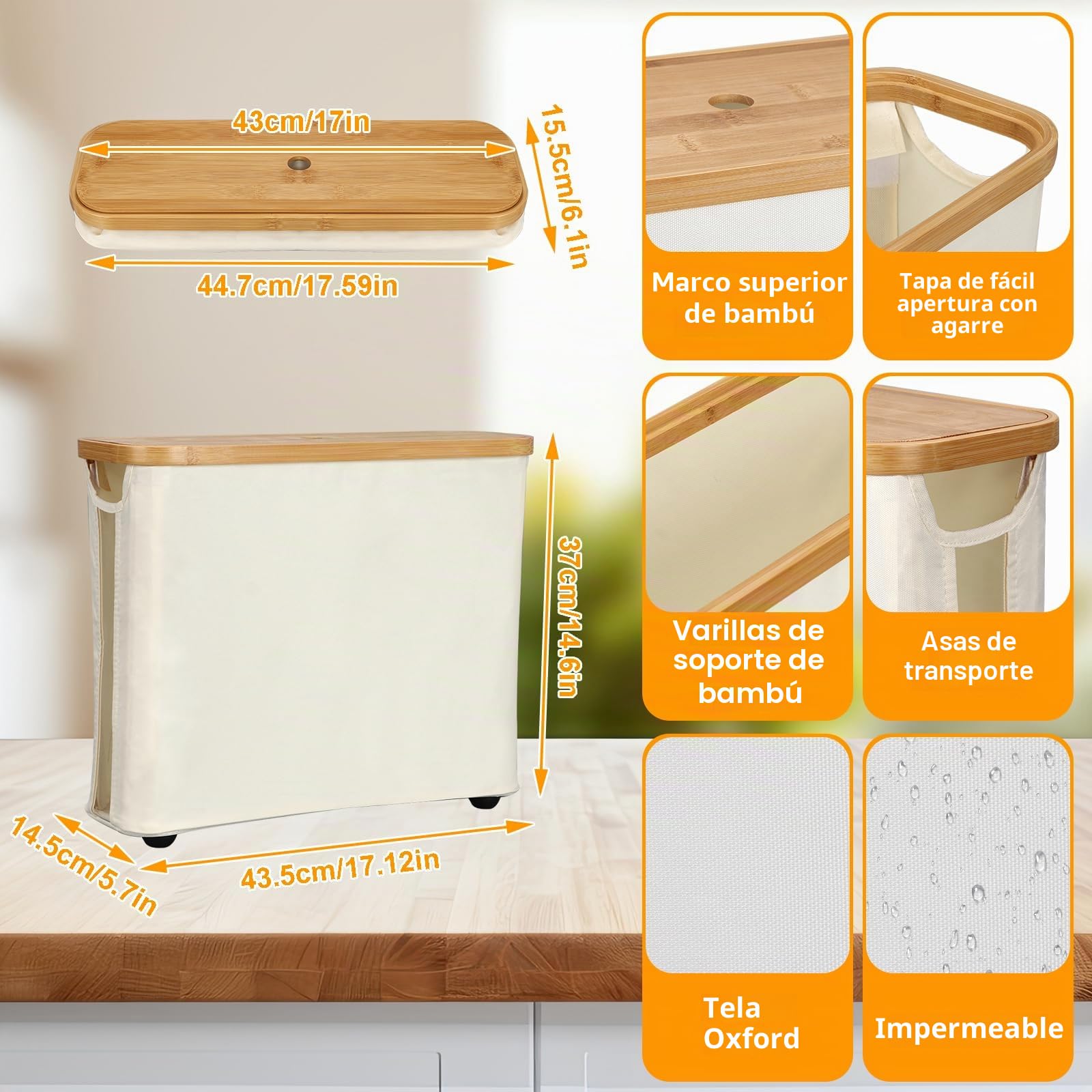 Almacenaje Papel Higienico,12 Rollos Cesta Papel Higienico,Porta Rollos de Papel Higienico con Tapa,Almacenamiento Papel Higiénico Organizador Papel Higienico,Soporte Papel Higienico (Beige)