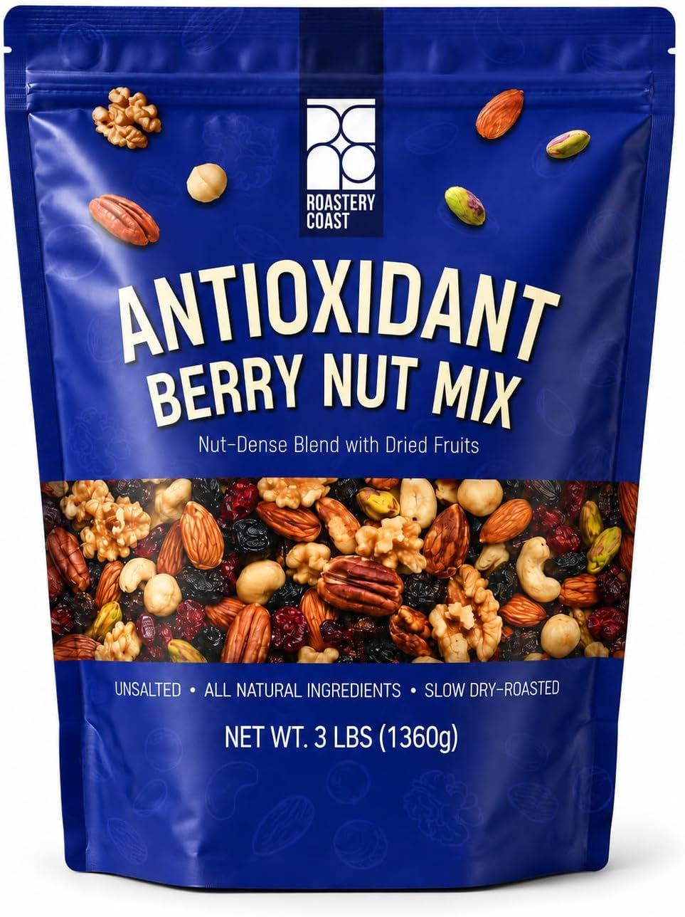 Roastery Coast - Daily Nuts Healthy Mix Bulk | Nuts Snack Mix | Deluxe assorted snack | nut snacks | healthy snacks for adults | dry fruits | nut mix