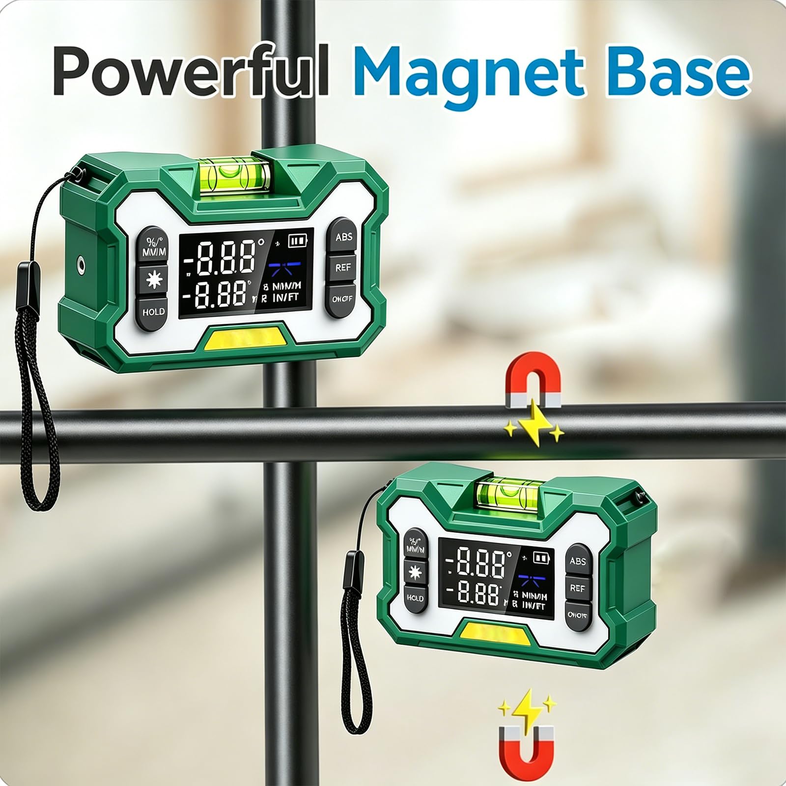 Digital Angle Finder - Dual Axis Inclinometer -5
