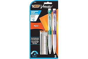 BIC Velocity Max Mechanical Pencils: Smooth-Writing Excellence