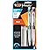 BIC Velocity Max Mechanical Pencils, With Colourful Barrel, Medium Point (0.7 mm), 2-Count Pack Mechanical Pencils With Erase