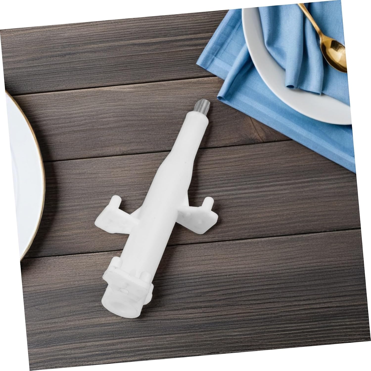MAGICLULU Meat Grinder Blade Shaft Replacement for 3l Meat Mincer Plastic Grinder Blade Holder Shaft Accessory Compatible with Home Food Processor