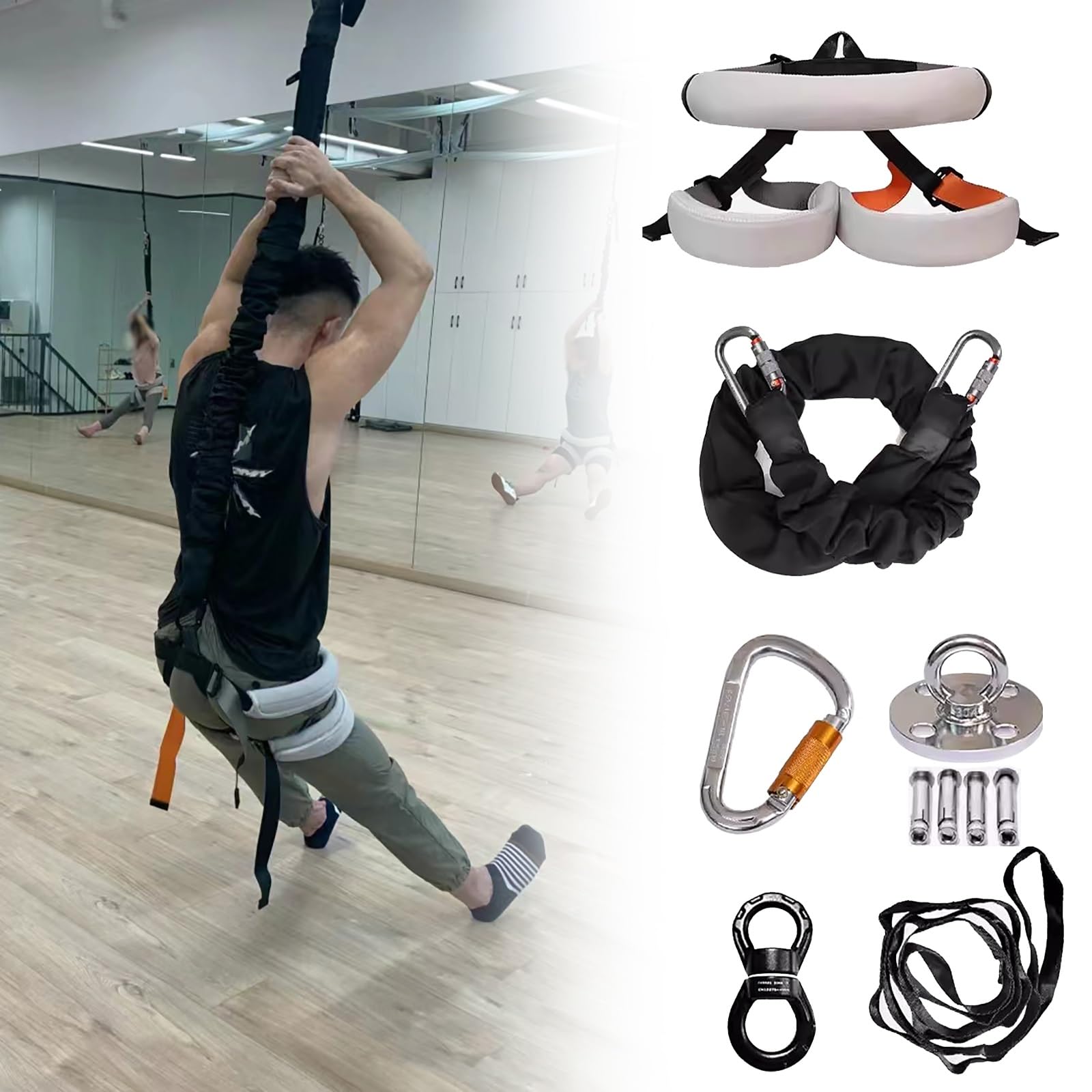 Amazon.com: Yoga Elastic Band Fitness Equipment 55 65 75 85 95 KG