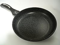 Vista 4 de Sartén antiadherente de aluminio fundido con revestimiento de mármol de cerámica, 9.4 in (9 1/2 pulgadas)