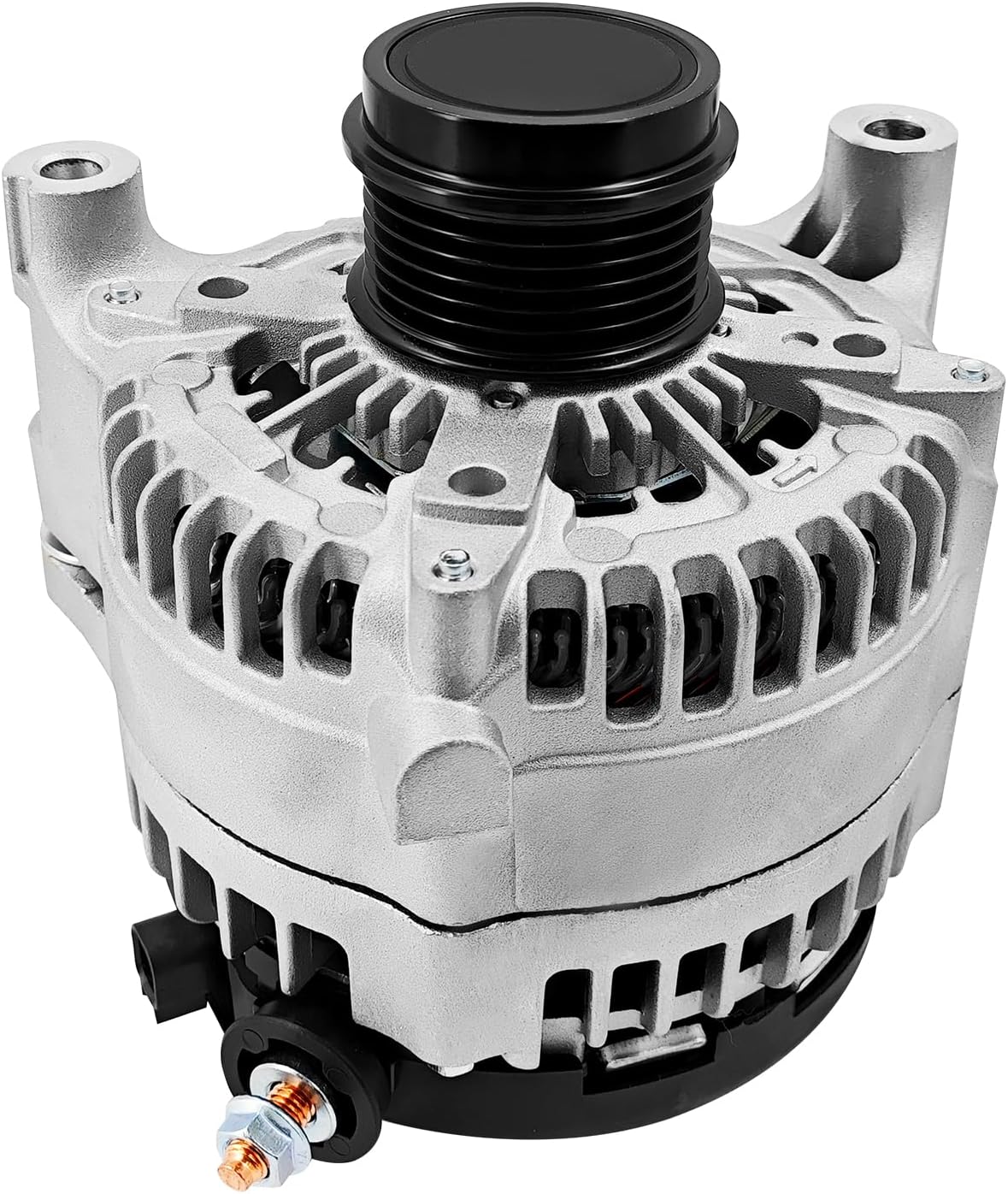 56029765AA 220A Alternator 12V Fits for Jeep 3.6L Gladiator 2020-2023 with Wrangler 2018-2023 421000-7221 MX421000-7221 4210007221 MX4210007221
