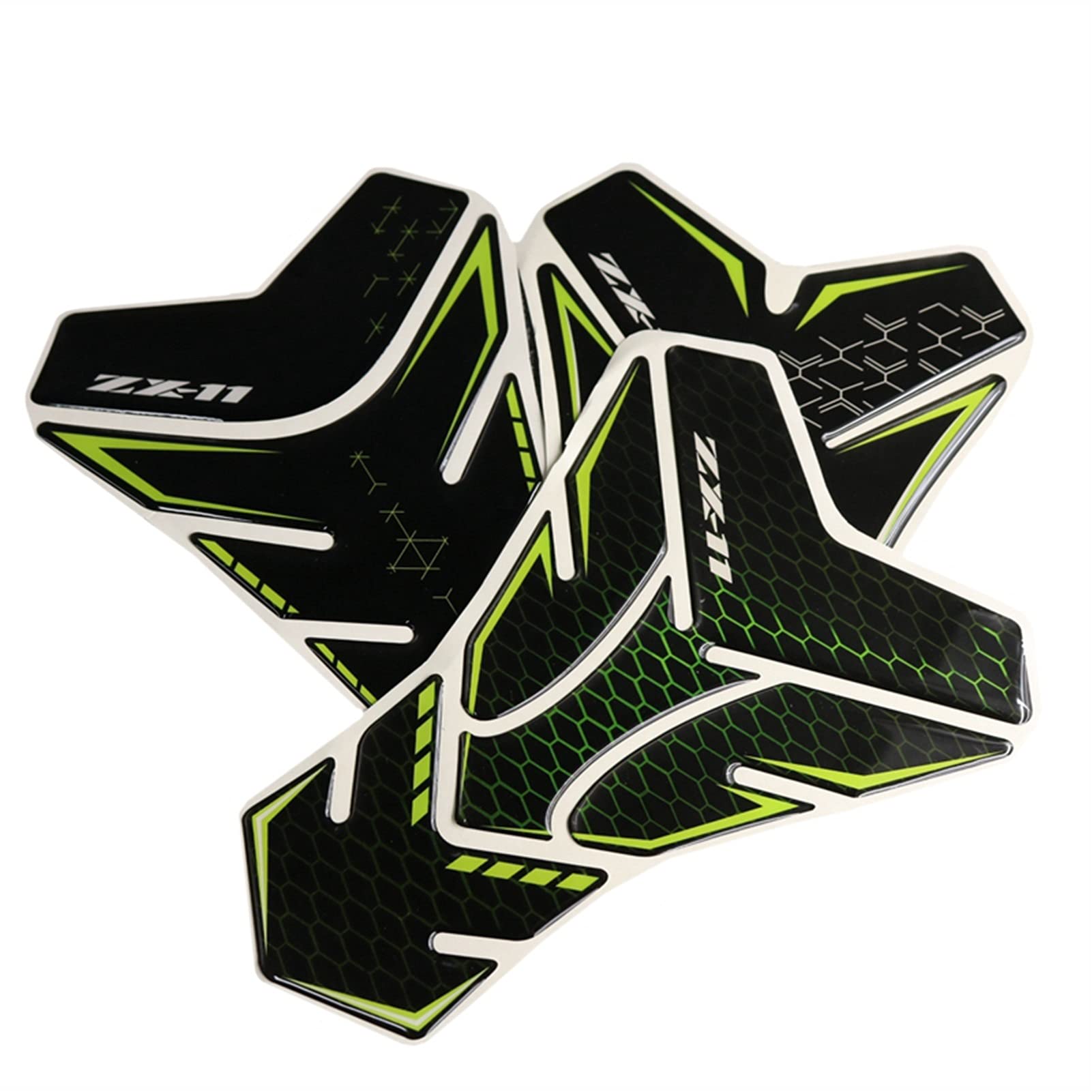 Motorcycle Tank Stickers Decals For Kawasaki Ninja ZX11 Motorcycle