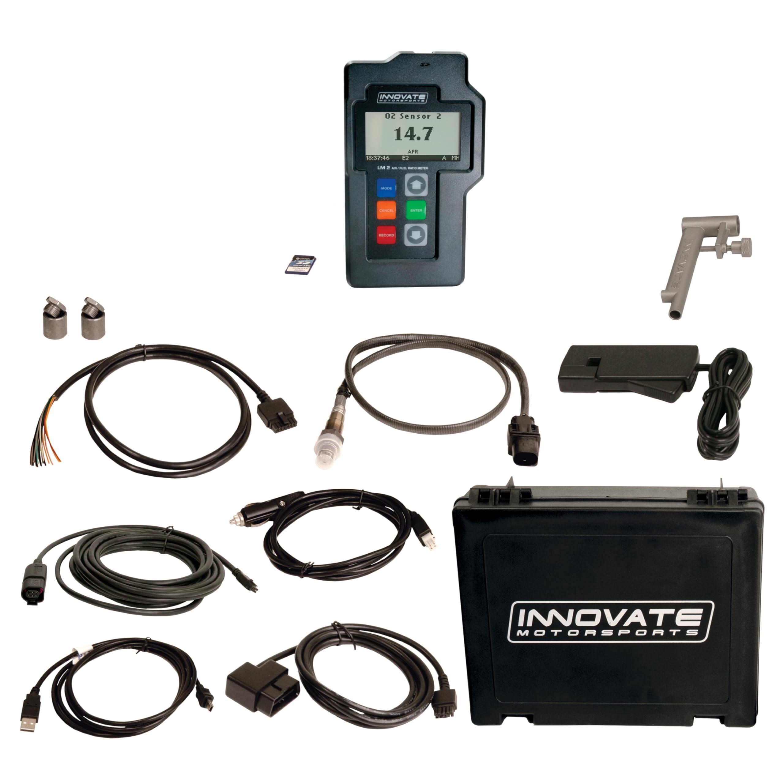 イノベートLM2　 Innovate Motorsports LM-2 Single O2 Ultimate Shop Kit Incl. 18 ft