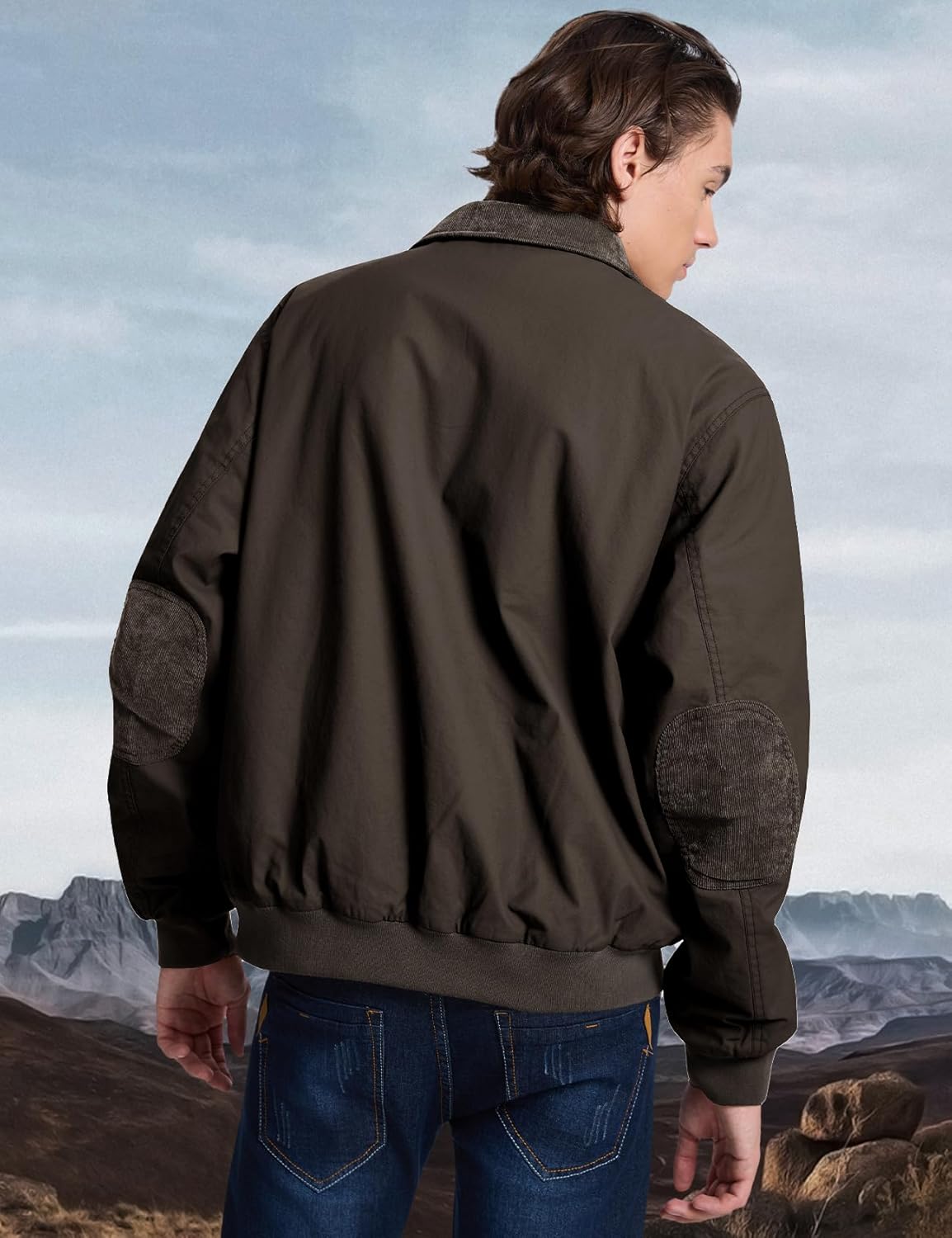 Men's Duck Detroit Jacket Sherpa Lined Waxed Cotton Winter Jackets Water Resistant Canvas Coat