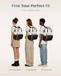 LOVEVOOK Laptop Backpack for Women, Work Business Backpacks Purse With Large Capacity