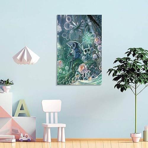 Miniatura 4 de SNKB Póster de caballero hueco, pintura decorativa, lienzo, arte de pared, póster de sala de estar, pintura de dormitorio, 12 x 18 pulgadas (11.8 x