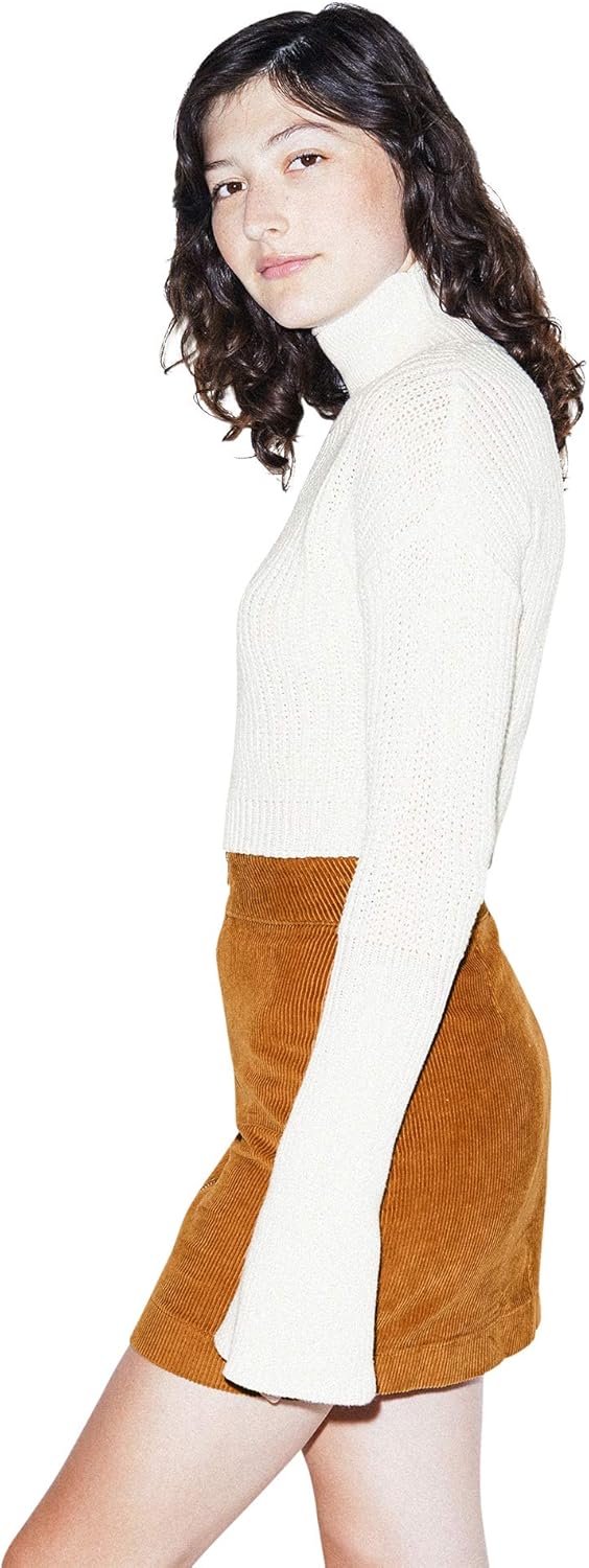 American Apparel Women's Fisherman Bell Sleeve Sweater