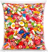 GRO VITS - Pick & Mix sweets Quality Jelly Sweets Classic Retro Candy Selection Assortment Pick and Mix Gummy Gift Bag for Gifting Candy Sweeties Fathers Day Gifting - 800g