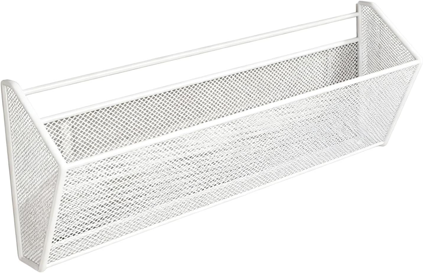 Wall Mounted Shoe Rack Storage Space Saving Display Shelf Breathable Shelf Shoe Organizer for Door Closet Towels Wall Crafts, White L