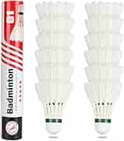 Volani Badminton CHENYU - 20 Pezzi, Plastica Durevole, Per Allenamento E Competizione