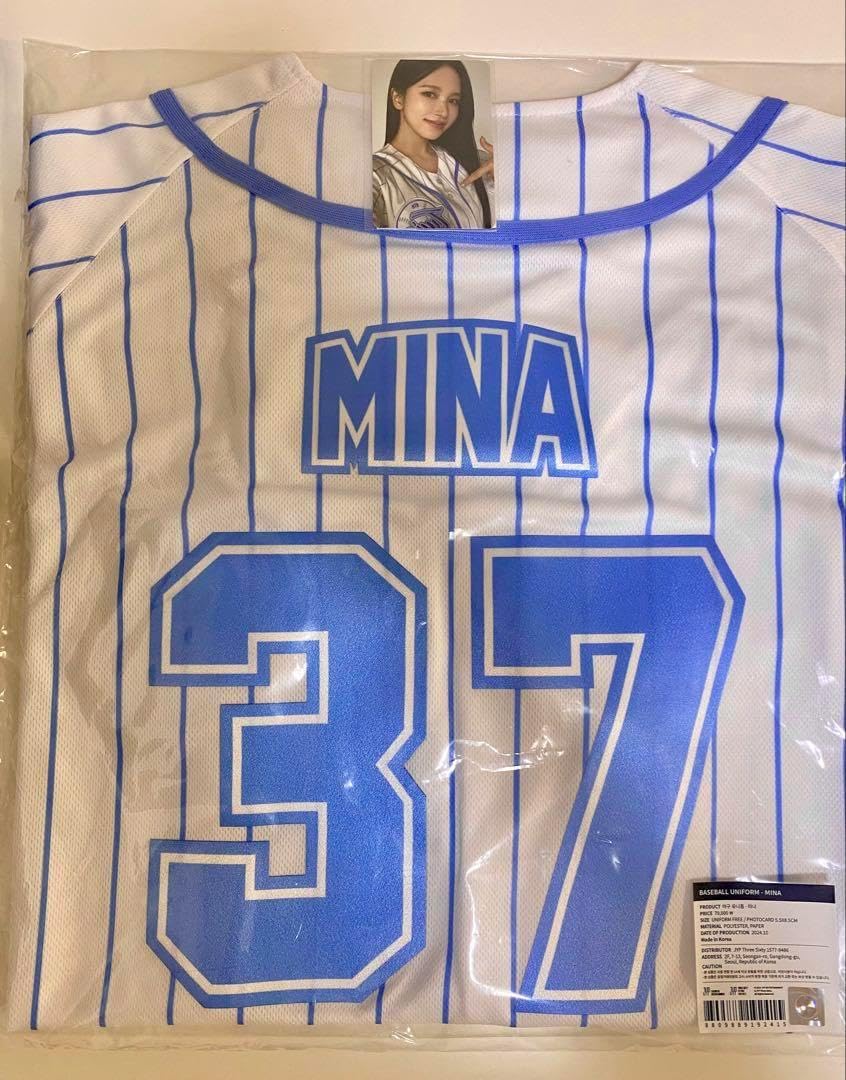 TWICE BASEBALL UNIFORM  9ROUND ミナ TWICE - Baseball Uniform [2024 Fanmeeting 'HOME 9ROUND