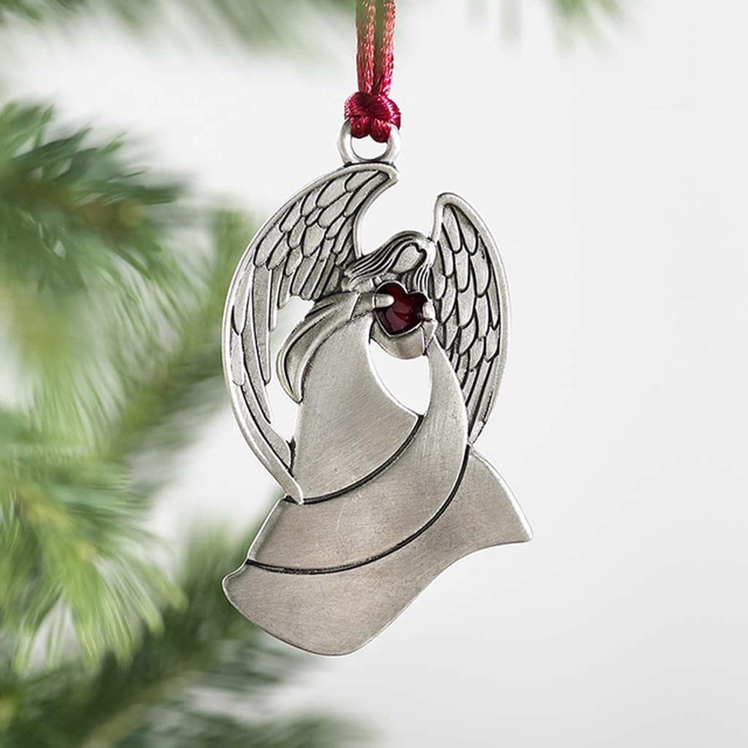 Pewter christmas tree ornaments