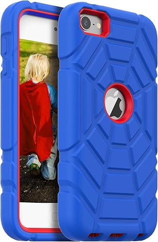 Grifobes Funda para iPod Touch de 7 generación, iPod Touch 6 5 generación, 3 en 1, resistente a prueba de golpes, funda resistente para iPod Touch