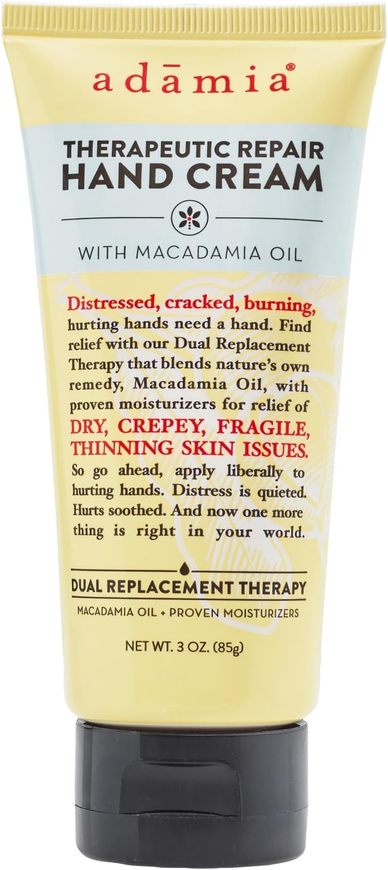 Therapeutic Repair Hand Cream with Macadamia Oil, 3 oz (85 g)