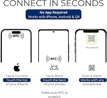 NFC Keychain Digital Business Card