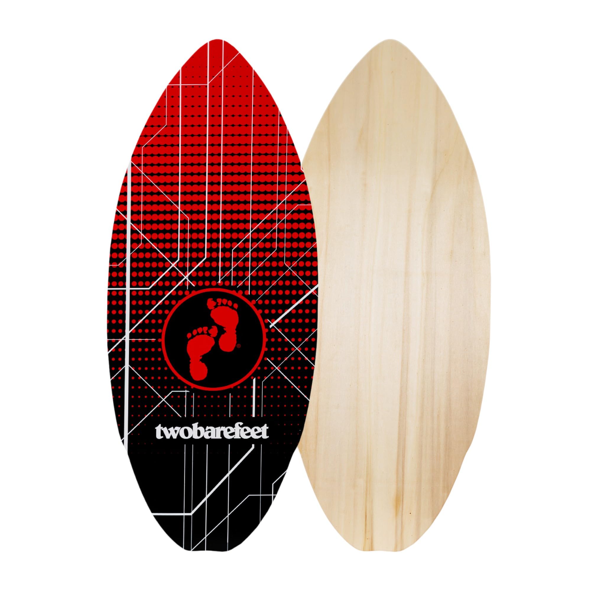 Two Bare Feet 41" Cipher Skimboard (Space Red)