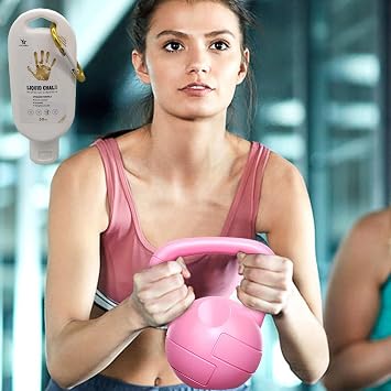 Weightlifting -Gym Chalk - Sweat-Resistant Hand Chalk, Improves Grip During Workout Training Using Climbing Holds, More