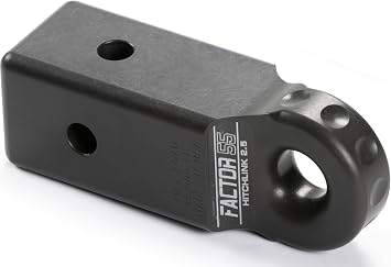 Factor 55 Hitchlink Pro 2.5 for 2.5" Receivers Cross-Drilled for Horizontal or Vertical Rigging, 9,500 lb. Rating - Gray