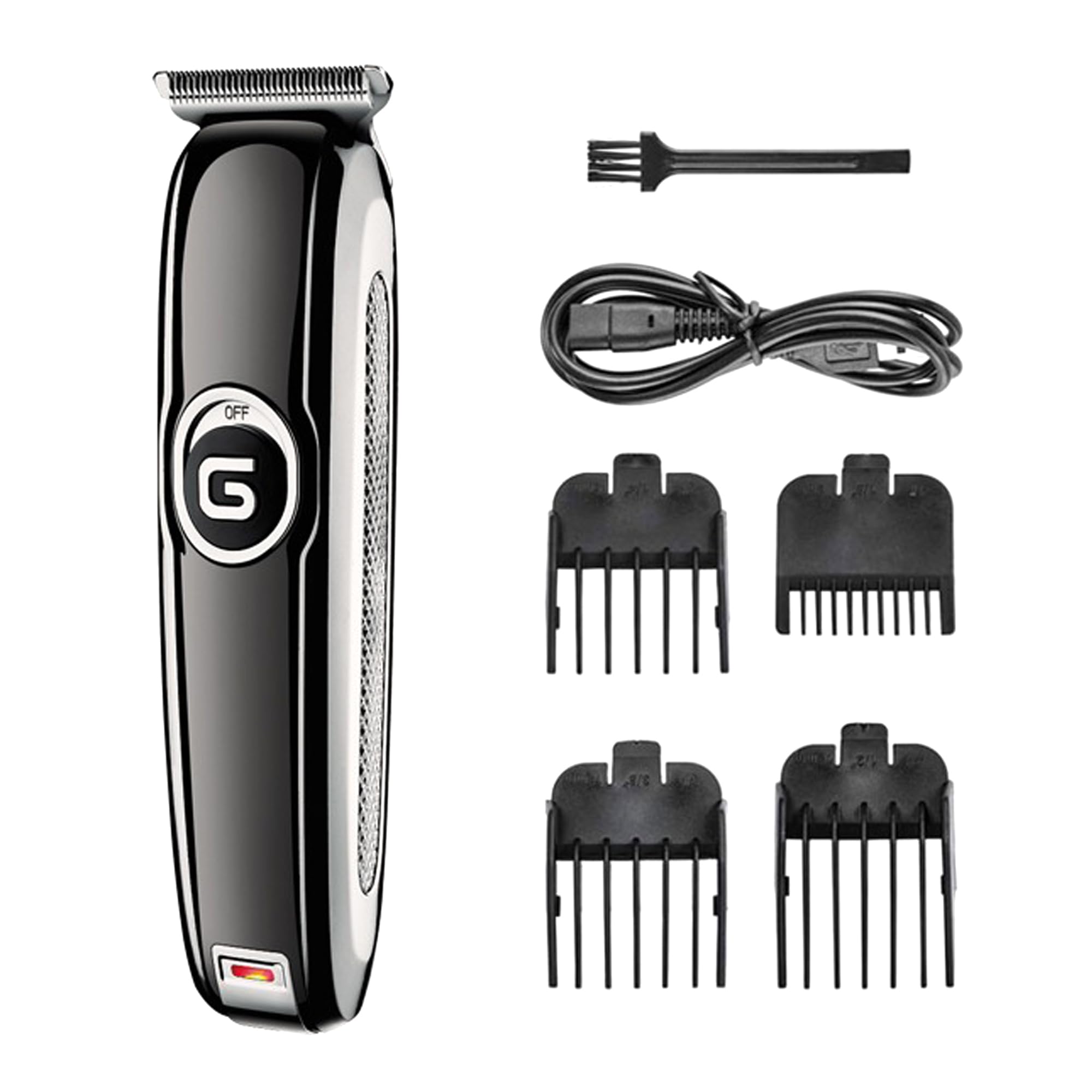 Concepta Men Professional Hair Clipper Design Perfect Shaver And Haircut Rechargeable Beard And Moustaches Hair Machine And Trimming With Cord And Without Cordless Use(Black Colour)-image-32