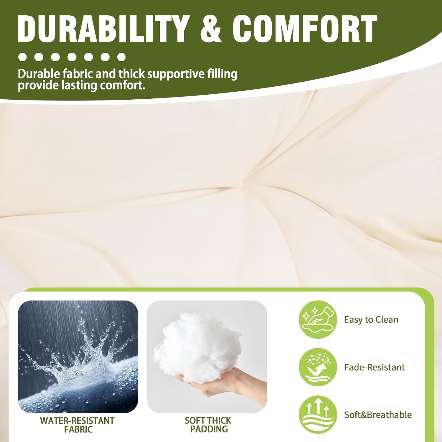 Double Outdoor Egg Chair with Stand, 2 Person Hanging Egg Chair with Adjustable Footrest, Wicker Egg Swing Chair with Thickened Cushions for Backyard Garden, 660Lbs (Cyan Frame White Cushion)