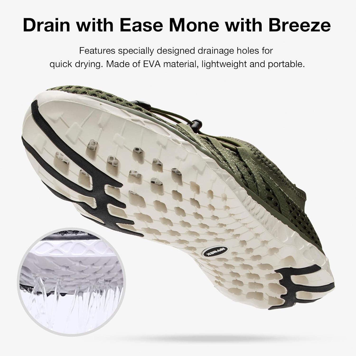 ALEADER Men's Quick Drying Aqua Water Shoes - Image 3