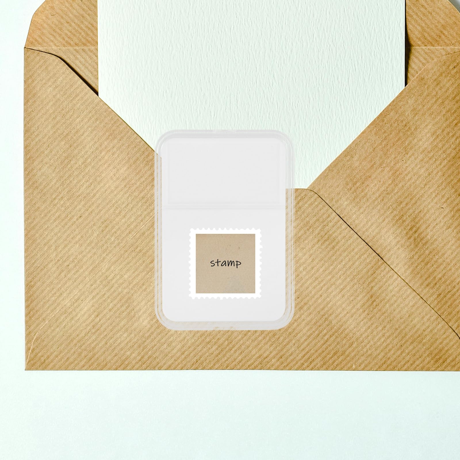4 Stück Briefmarkenvitrine aus Kunststoff Multifunktionale Briefmarkenaufbewahrungsetui mit Transparenter Optik und Klarer Anzeige für Sammler