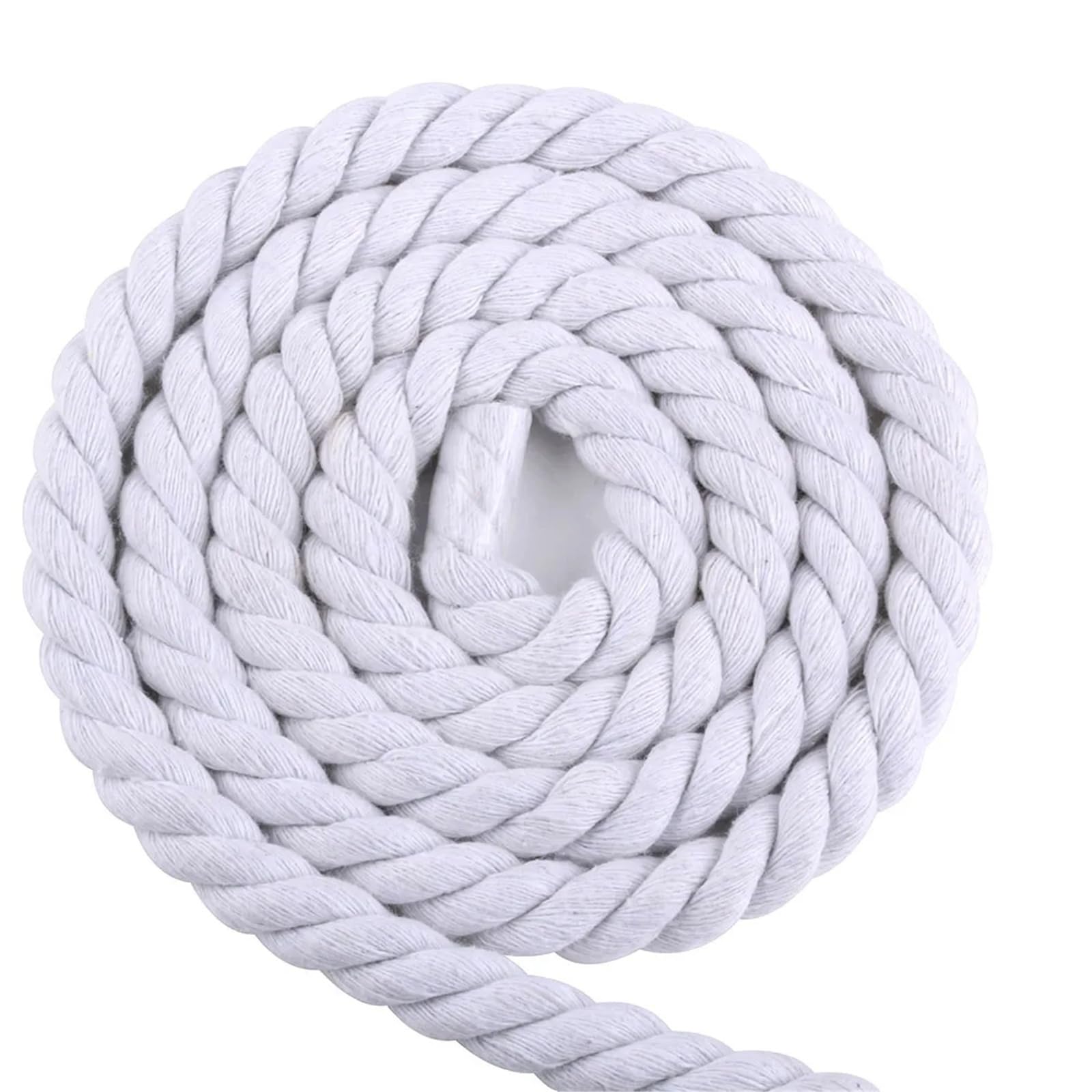 Corde en coton blanc 20 mm pour remplacer les anses de sac et suspendre les rideaux