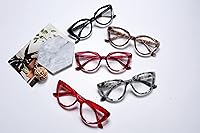 Vista 6 de Eyekepper Paquete de 5 lentes de lectura para mujeres lectores de ojo de gato