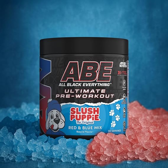 Applied Nutrition ABE Pre Workout Powder Slush Puppie 375g | High-Energy Pre-Workout with Citrulline, Creatine & Beta-Alanine for Physical Performance - (30 Servings)