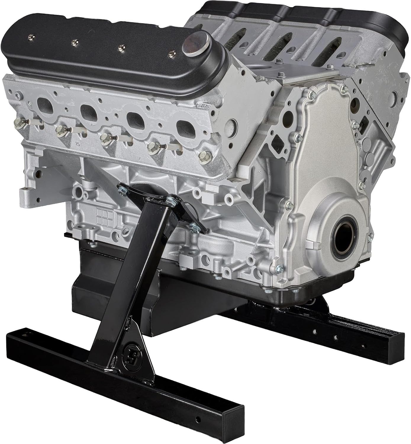 Speedway Motors BlockDock™ LT/LS Engine Cradle Storage Stand, Heavy-Duty Steel Engine Support for Gen 3, Gen 4, and Gen 5 Chevy LS & LT V8 Motors, Compact Shop Storage & Transport