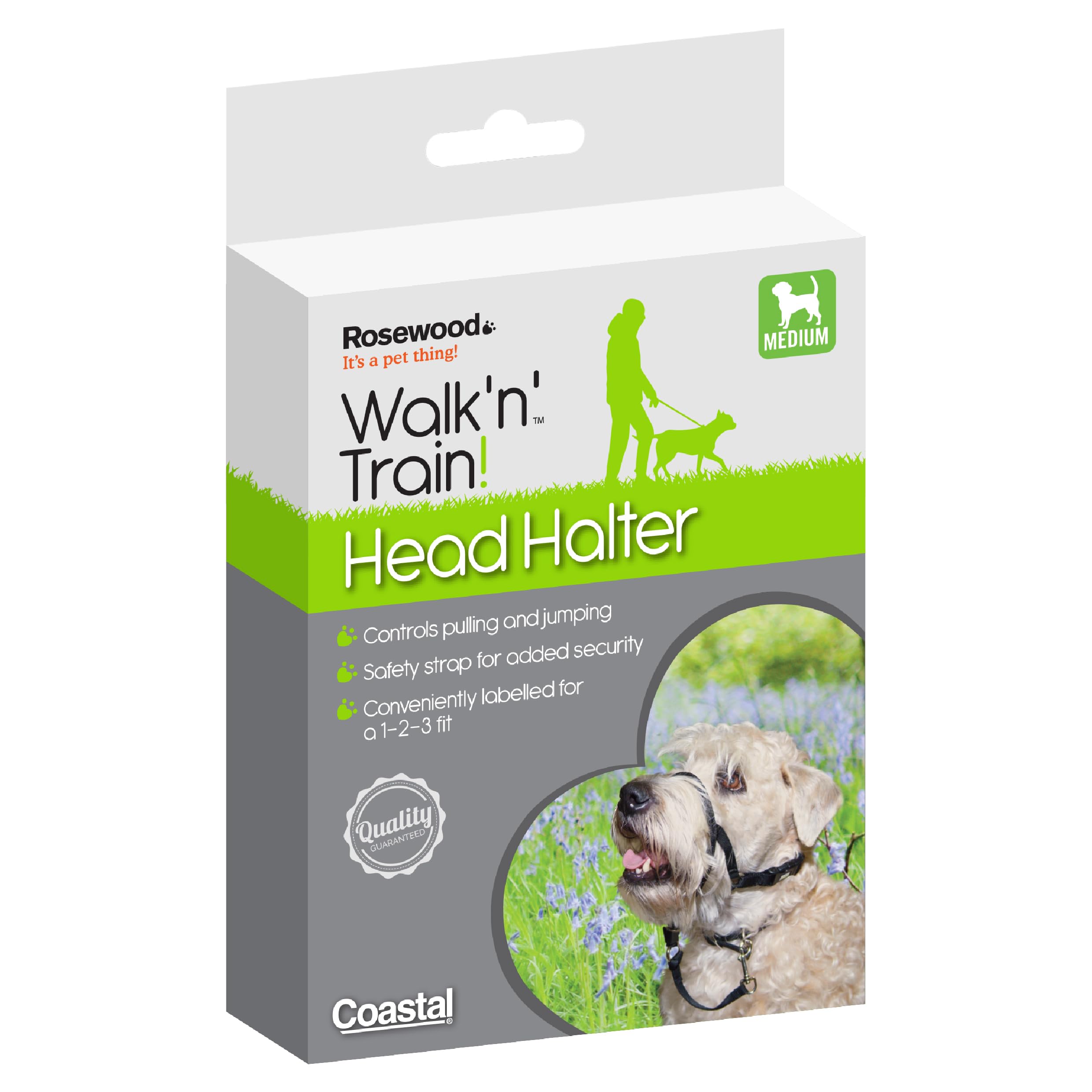 Rosewood Walk 'N Train Dog Head Halter - Medium