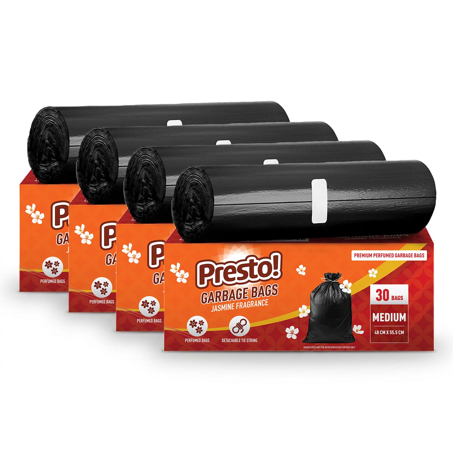Presto! Perfume Garbage Bags - 120 Count -1