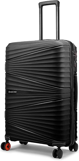 Nasher Miles Mumbai Hard-Sided Polypropylene Check-in Luggage 28 inch | 75cm | 8 Wheels Large Trolley Bag for Travel | Sui...