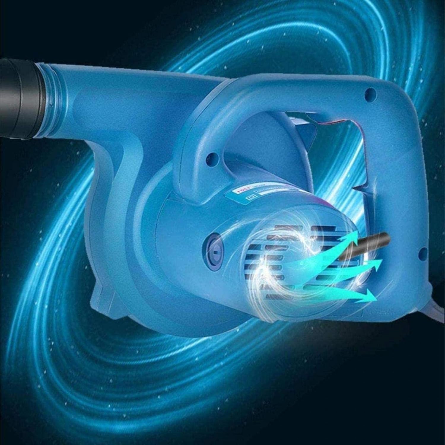 Blower Electric Leaf Air Dust Dryer Universal Leaf Blower Portable Fan Dust Collector Lightweight and Easy to Use Variable Speed Cont