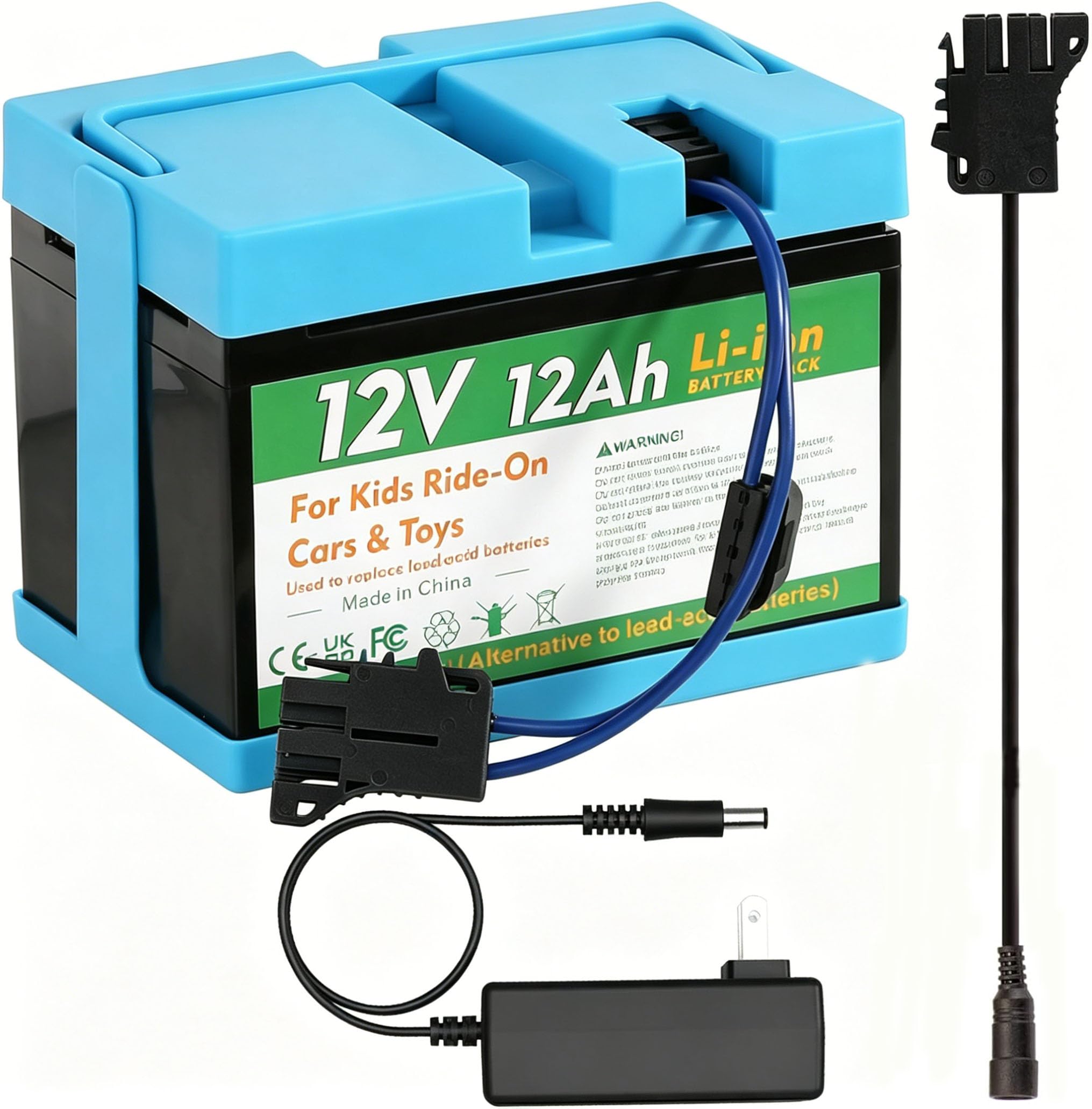 12V 12Ah Lithium-Ionen Akku für Kinderfahrzeuge Kinder Quad Elektro