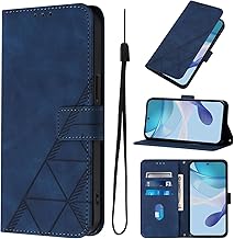 Case for Samsung Galaxy A26 5G, Premium PU Leather Wallet Case With Credit Cards Holder Kickstand Magnetic Closure Shockproof Flip Folio compatible with Galaxy A26 5G Blue YBSW